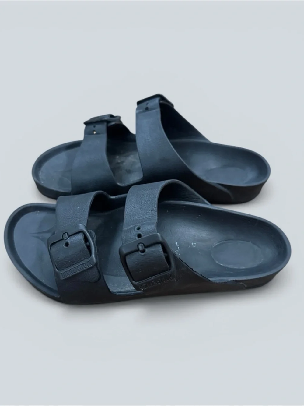 Birkenstock Arizona EVA Black Double Strap Slides - Picture 5 of 7